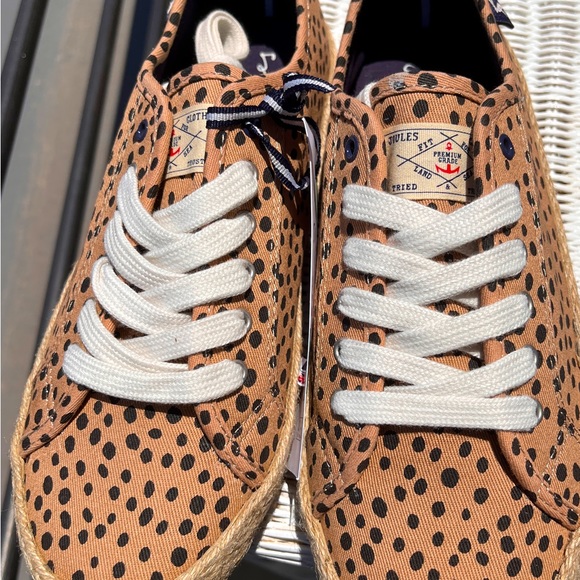 Feeling Feline! JOIULES (NIB, Size 8) “Coast Summer Pump” Animal Print Sneaker - Picture 5 of 7